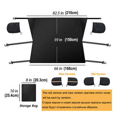 Universal Car Snow Shield Sunshield for Front Windshield Car