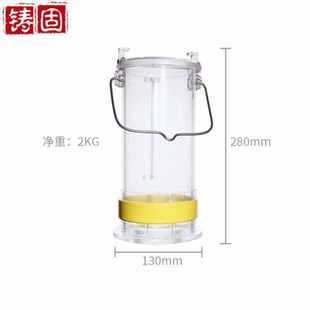 铸固有机玻璃采水器湖泊河流z污水取样桶水质采样X器取样瓶3L