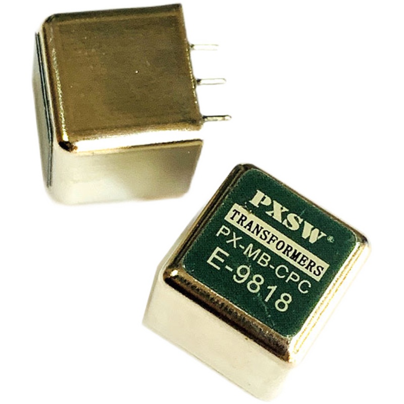 进口坡莫合金前级单端转平衡转RxCA音频信号隔离隔离牛变压器E981