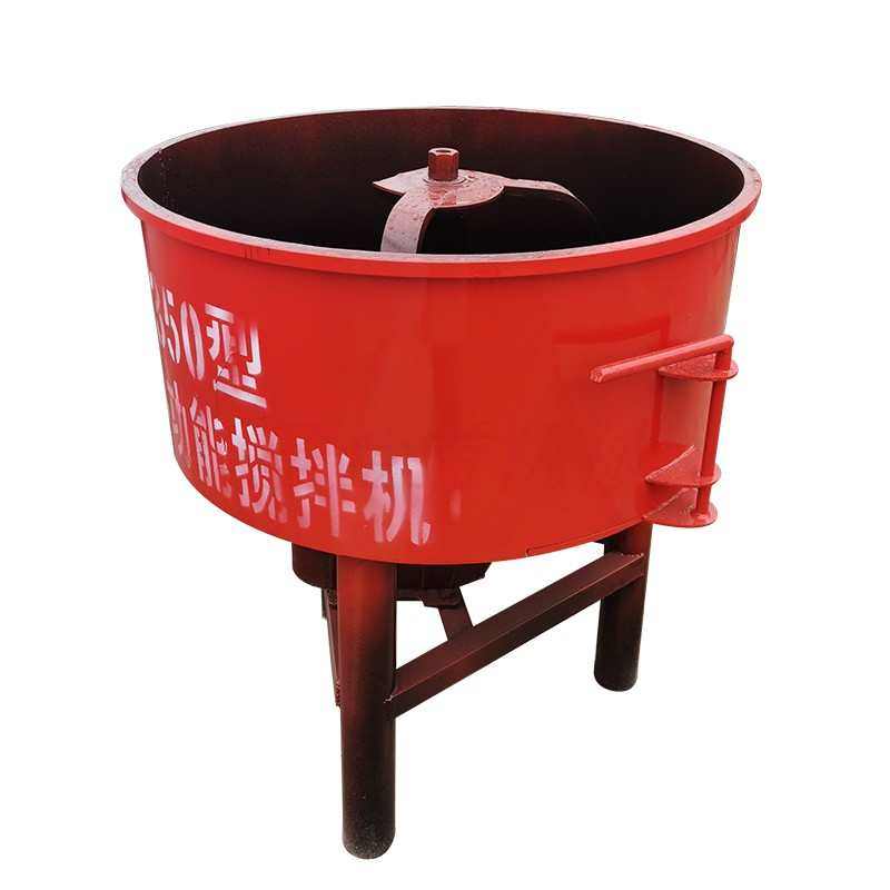 平口立式搅拌机混凝土水泥砂浆小型二次储存罐朝天锅搅拌机工地用