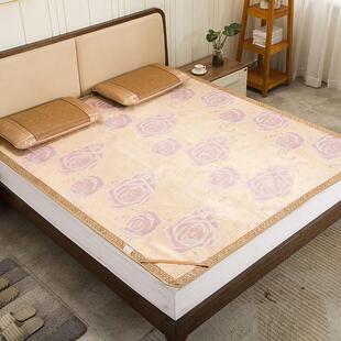 双面藤席冰丝凉席1.8m床1.5米草席子可折叠2.0纯腾天然夏季1.35