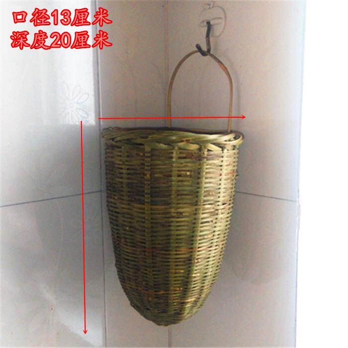 送筷收纳筷子笼 定做竹筐筒竹篮筷子竹筷沥水壁挂式筒 笼挂钩筷