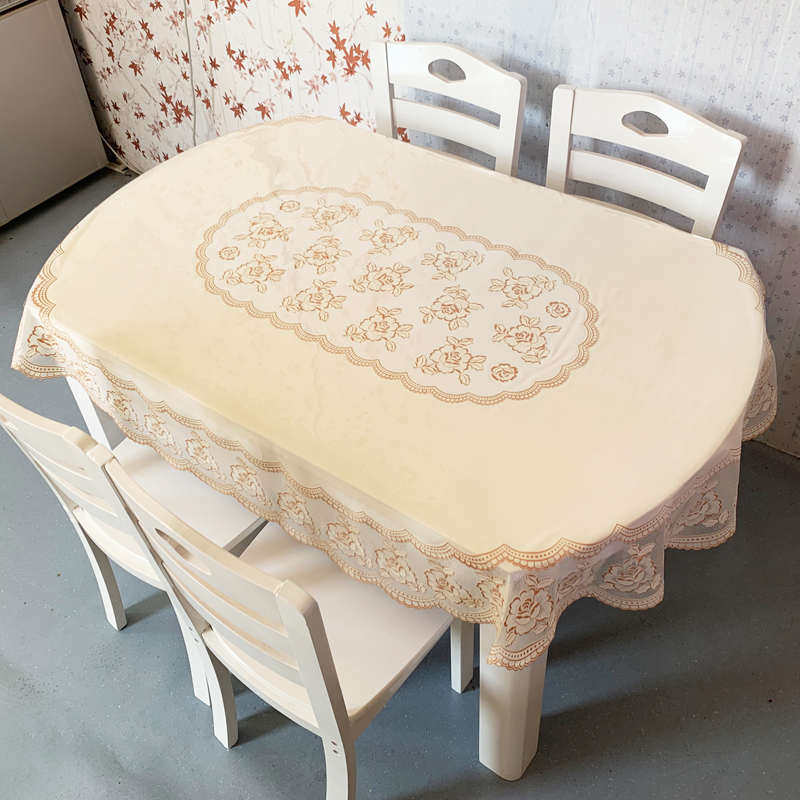 套装椭圆形餐桌垫pvc防水防油防烫免洗塑料透明软玻璃桌布圆桌布,居家布艺,桌布,淘宝优惠券,粉丝福利购,淘宝优惠卷