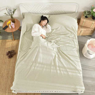 旅行睡袋便携住酒店隔脏床单被套外出旅游出差床套睡单被罩一体式