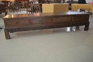 新品非洲鸡翅木纯实木客厅组w合红木家具明清古典电视柜地柜落地