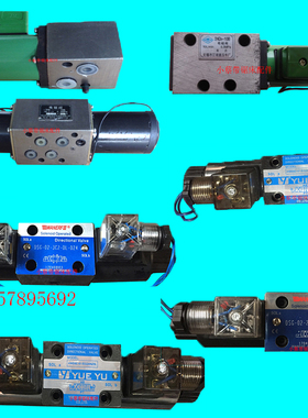 HGP-02-3C24WE6D带锯床配件液压电磁换向阀34E-10B线圈4WE6E