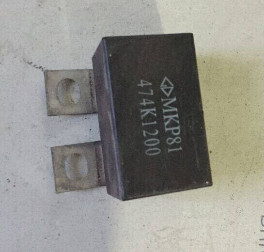 MKP81的474K1200艾默生变频器吸收电容滤波电容IGBT突波吸收