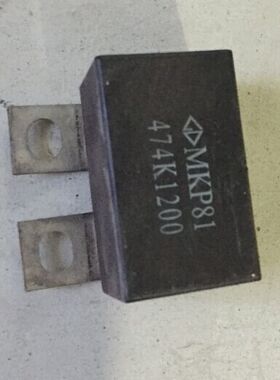 MKP81的474K1200艾默生变频器吸收电容滤波电容IGBT突波吸收
