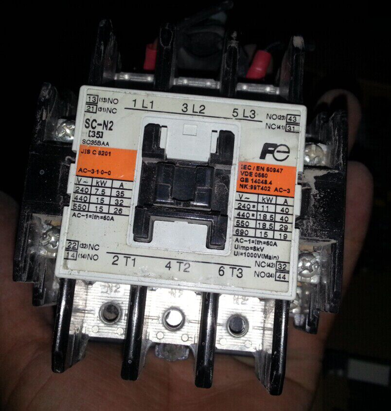 SC-N2安川台达变频器接触器SC-N3和SC-N2S