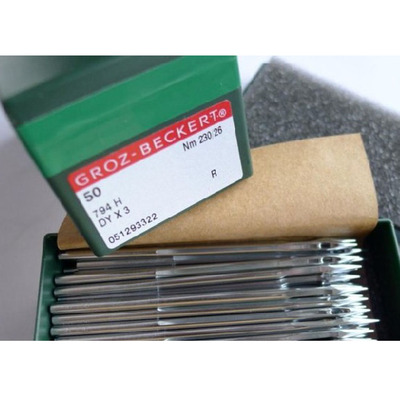 正宗德国格罗茨机针GROZ-BECKERT DY*3 DYX3 794H 多针机绗缝机针