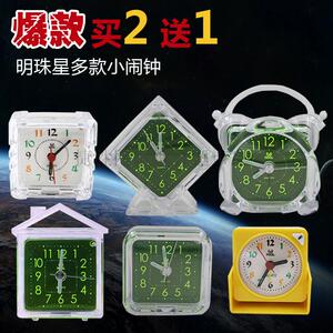 促销学生时钟 小闹钟 夜t光静音创意时尚电子钟 床头钟儿童闹钟