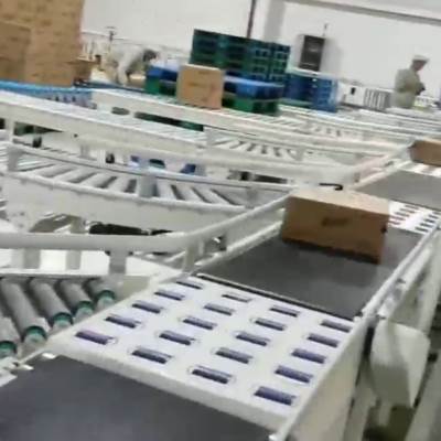 新品新新d快递物流分拣流水线自动化滚筒输送机设备品