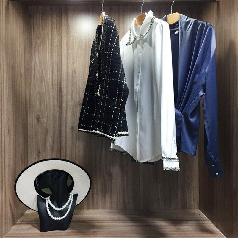 现代样板间衣帽间摆件衣柜软装饰品展厅主卧服装道具包包颈模陈列