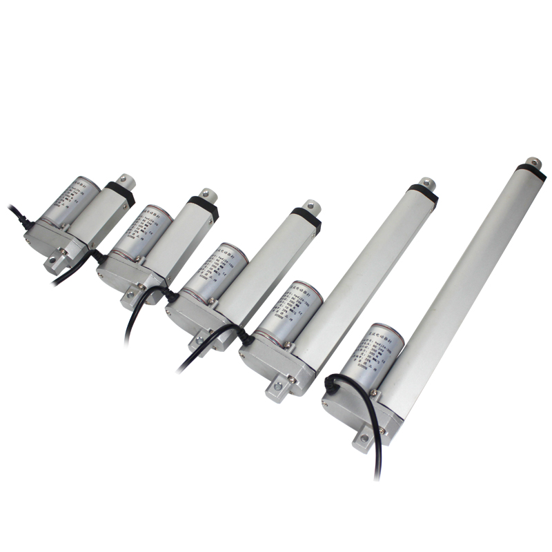 速发50--1000mm直流电机升降拉电动推杆12V2Q4V伸缩杆开窗器新濮