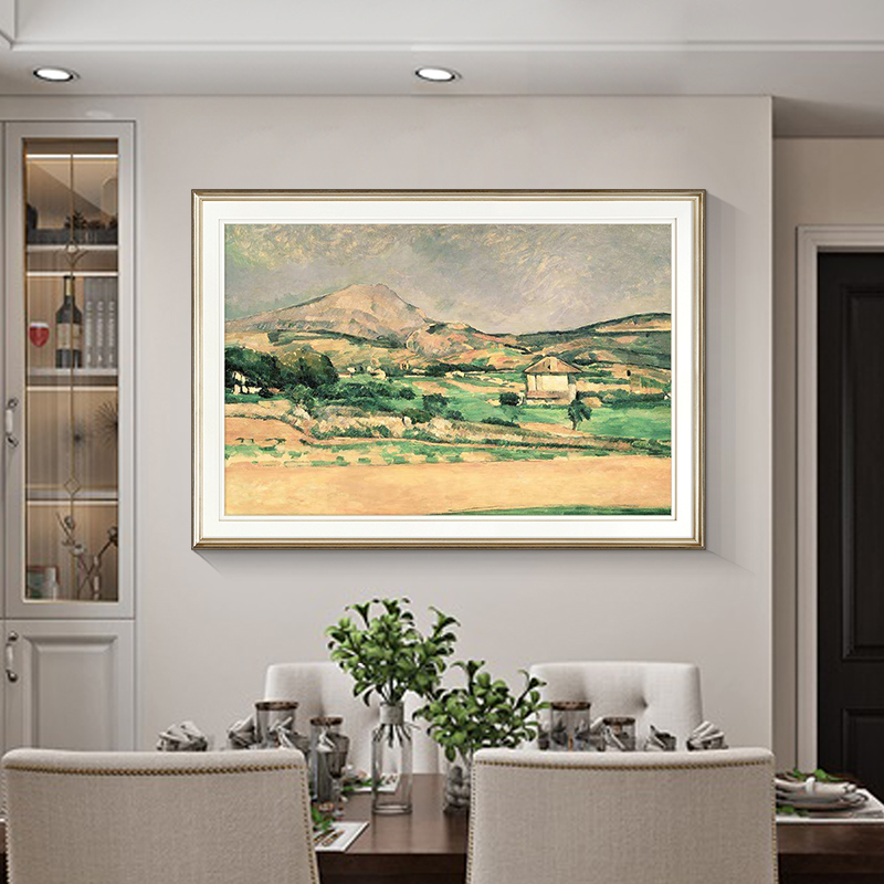 美式乡村装饰画客厅挂画餐厅卧室玄关过道墙画欧式床头壁画风景