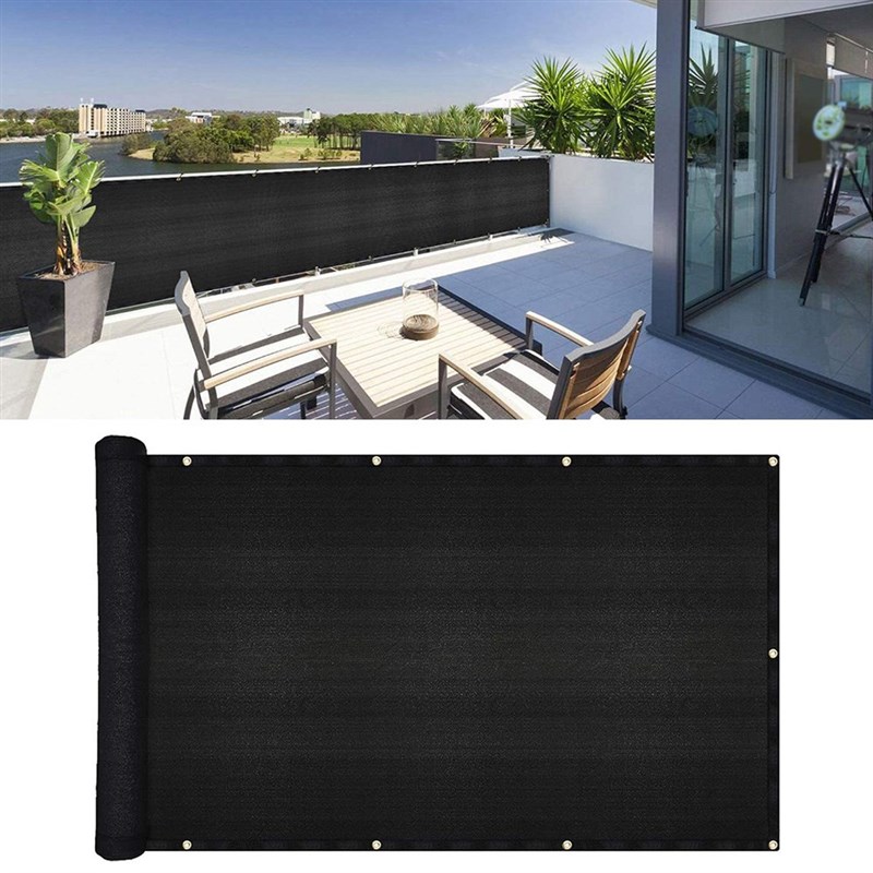 极速Sunshade Net Balcony Garden Shelter Privacy Screen Sewin