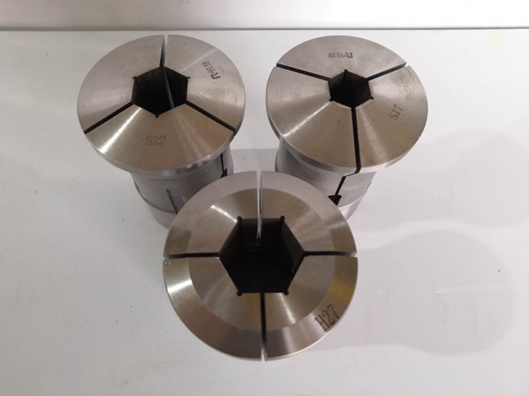 新品40弹簧钢六角i夹n头 数控640夹 台阶定做 夹头头数控640夹头