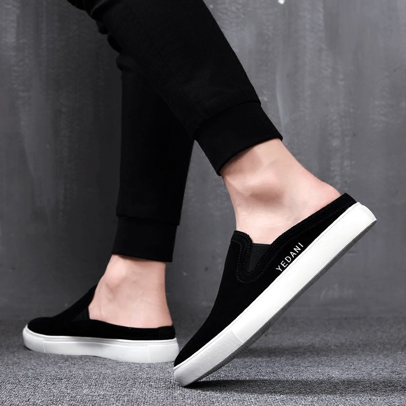 拖鞋男士凉拖鞋夏天室外沙滩凉鞋男韩版潮流个性时尚外穿潮半拖鞋,流行男鞋,包头拖,淘宝优惠券,粉丝福利购,淘宝优惠卷