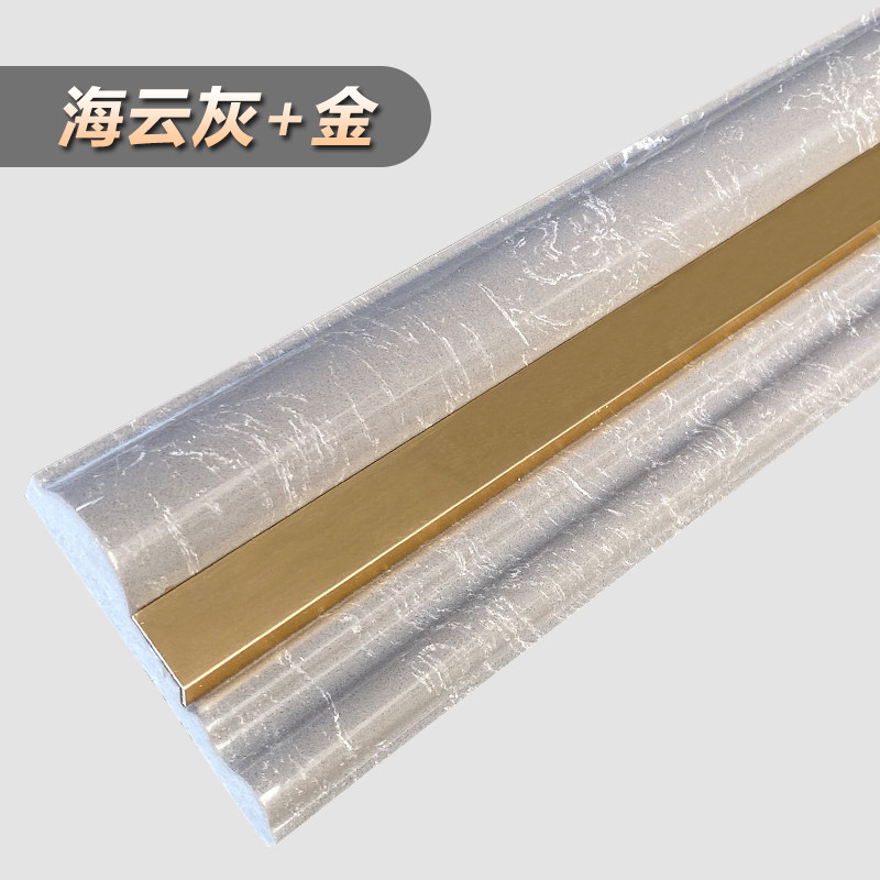 人造大理石金f属线条门套框门哑口电视背景墙边框窗套装饰收边线