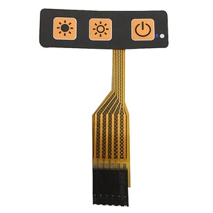 薄膜开关面板按键定制压力感应按钮定做pvc面贴贴膜灯带磨砂