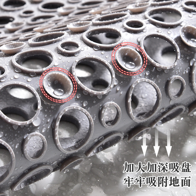 浴室防滑垫淋浴家用洗澡隔水地垫化D妆室厕所冲凉脚垫防滑防摔垫