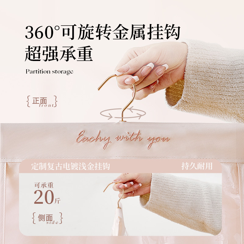 包包收纳神器衣柜宿舍放包包置物架悬挂家用双面挂包整理收纳挂袋