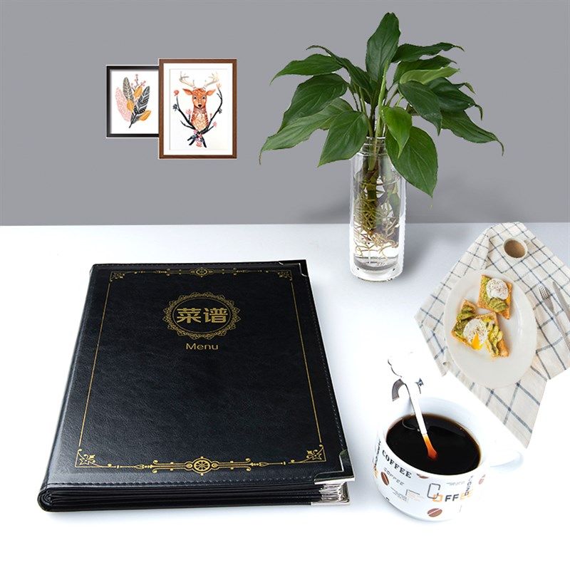皮革菜谱本菜单夹h点菜本饭店点餐本菜馆菜谱夹价格本透明菜,文具电教/文化用品/商务用品,桌牌/台牌,淘宝优惠券,粉丝福利购,淘宝优惠卷