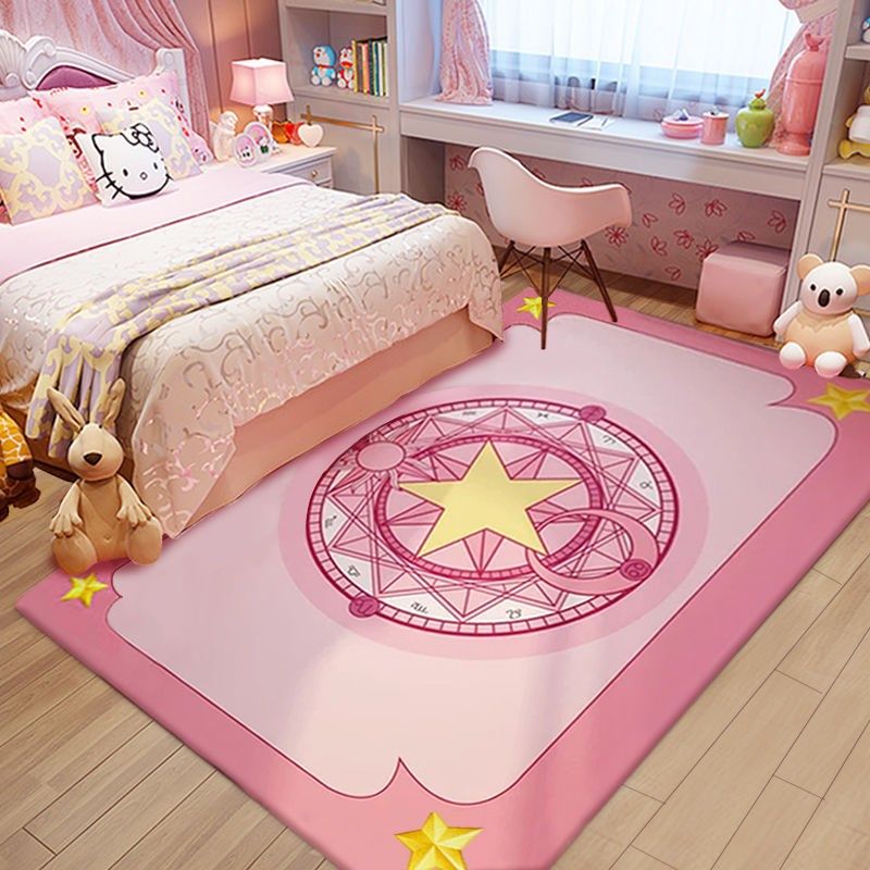 水晶绒地垫卡通儿童n房地毯卧室床边毯网红可爱少女耐脏客厅爬爬,居家布艺,地毯,淘宝优惠券,粉丝福利购,淘宝优惠卷