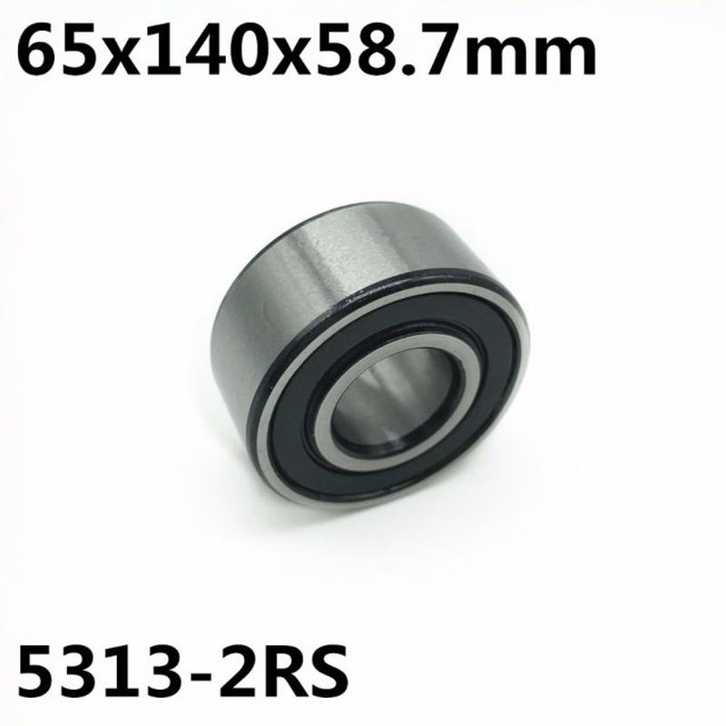 5313-2RS 65x140x58.7 mm 1Pcs Double row angular contact bear