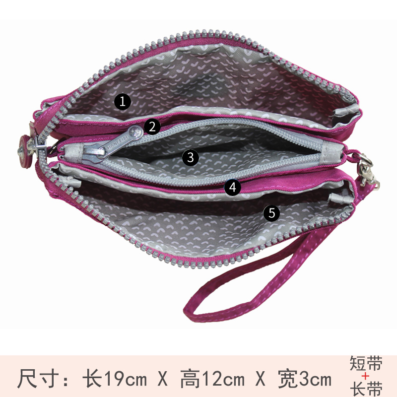 帆布手机a零钱包女布艺休闲斜挎小包尼龙手抓包大容量女手包手拿