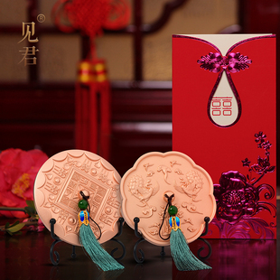 结婚礼物创意h大气闺蜜新人礼品周年纪念日送老婆老公铜镜摆件