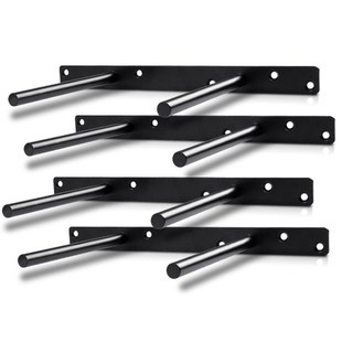 Support Double Invisible Bracket Shelf shaped Concealed