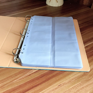 工厂名片收纳本名片夹大容量1000名片册卡片收集册活页夹