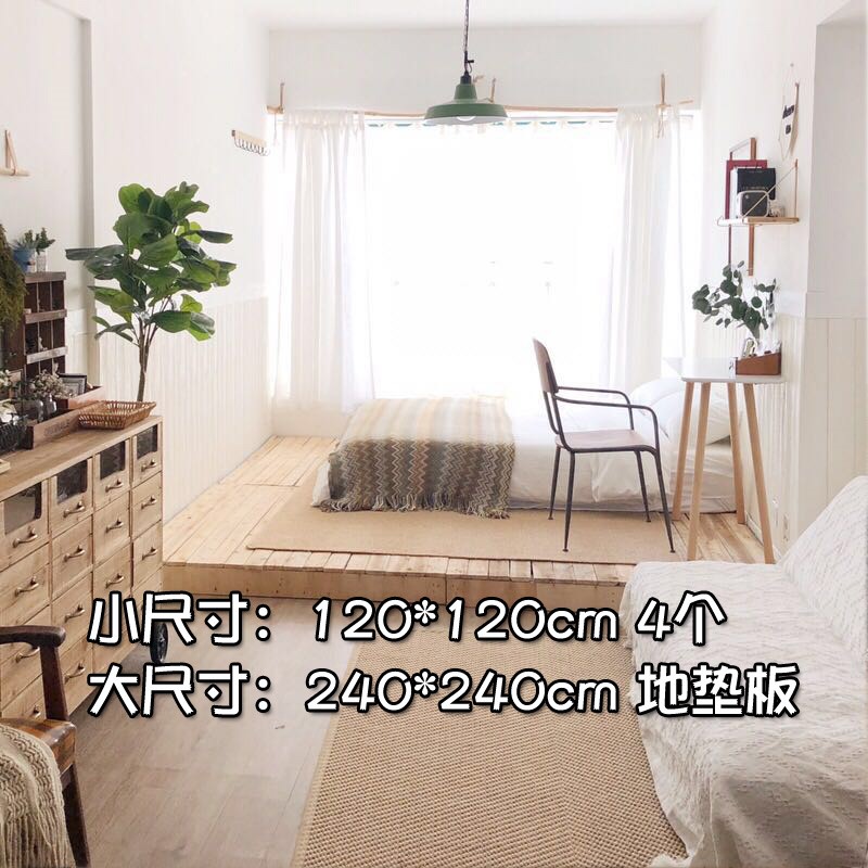 新品定制实木堆高机卡托板盘露x营地台重型J仓库货架物流木架防潮