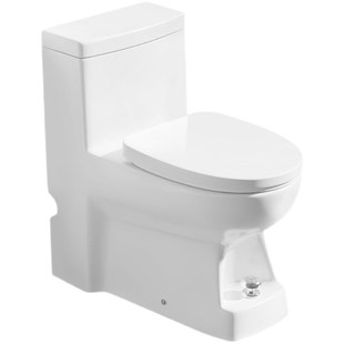 一升洁俱直冲式防返水p止逆坐便器防倒灌马桶大管道直冲式移位可