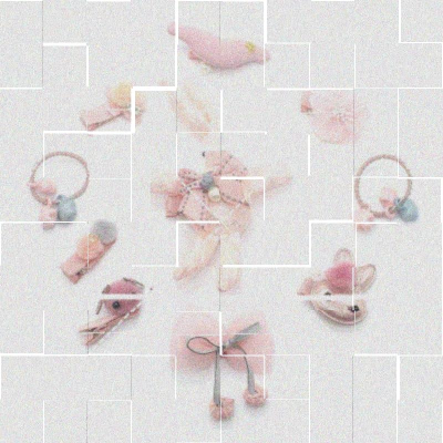 兒童發(fā)飾套裝 可愛公主不w傷發(fā)頭繩小女孩發(fā)繩發(fā)夾卡子寶寶頭 韓版