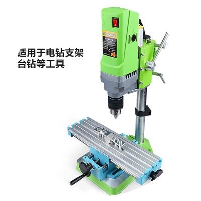 多功能迷你十字铣p床r工作台家用小型钻铣床台式 新品 钻床工作台支