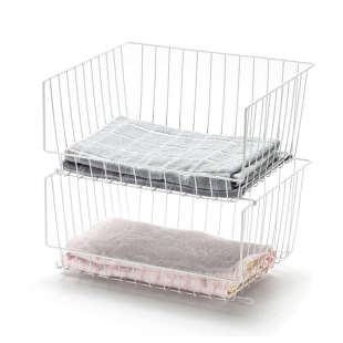 房间衣柜收纳分层隔板柜子抽屉篮衣橱推拉式整理筐衣物悬挂置物架