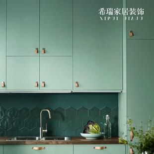 衣柜贴纸自粘PVC防水防油桌面旧家具改色膜橱柜翻新加厚柜门贴