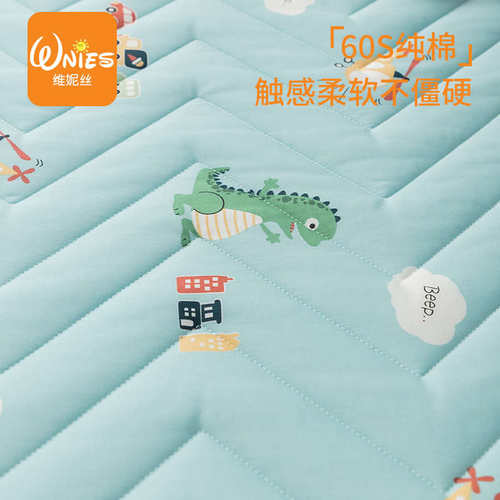 儿童床垫软垫海绵垫加厚四季款单人床垫子幼儿园垫被午休床褥睡垫