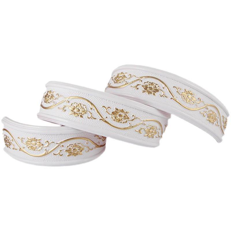 粘背景边边线条欧式包装饰客厅吊顶条石膏线边框自墙电视条压软线,基础建材,相框线条,淘宝优惠券,粉丝福利购,淘宝优惠卷