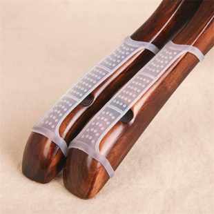 白色黑色衣架防滑贴 硅胶防滑套 防滑条衣架配件实木衣架防滑胶条