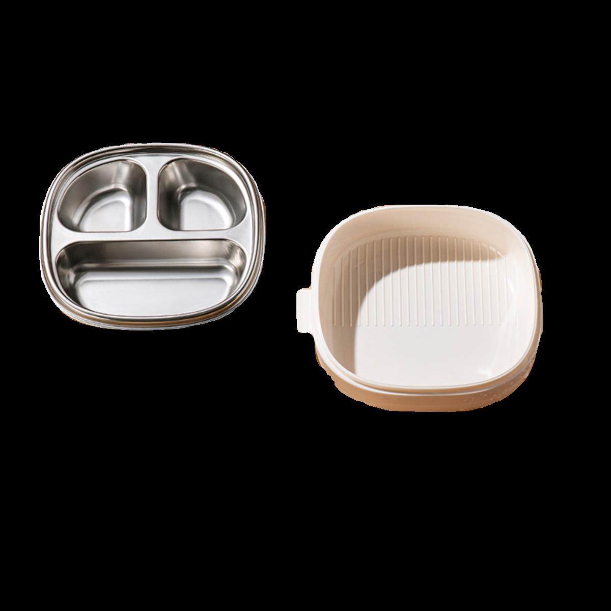 能食盘餐具防婴儿餐摔贝 儿童保温分格316宝宝辅不锈钢碗碗儿童,餐饮具,餐用托盘,淘宝优惠券,粉丝福利购,淘宝优惠卷