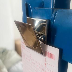 仓库磁性夹货架标识牌物料卡标签牌不锈钢小夹子库房货位长尾夹子