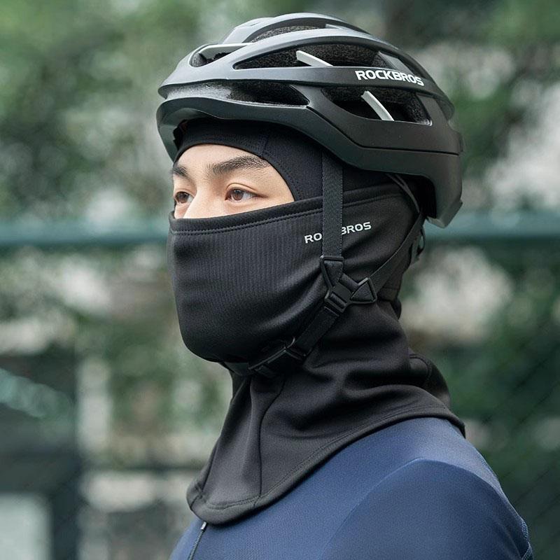 德国骑行头套抓绒滑雪摩托车加厚保暖全脸防风防尘面罩秋冬季围脖
