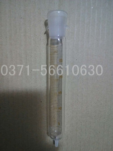 玻璃针筒式刻度管 玻璃刻度注射器 可加工定做