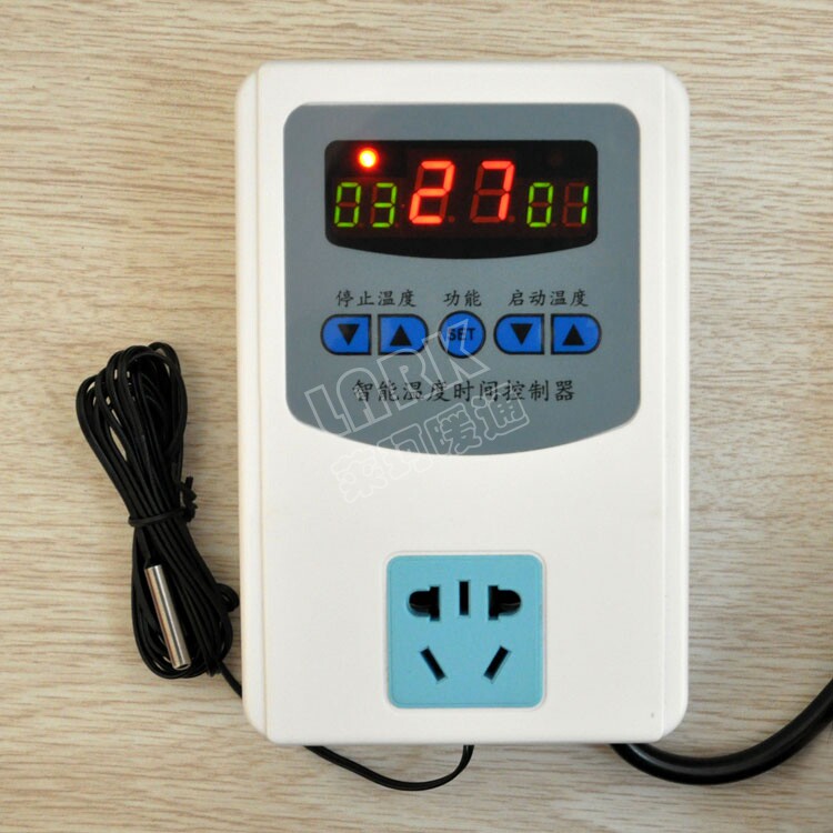 LK-5数码座炉温控器q鱼缸温度控子器电制控温开关自动温度插锅包