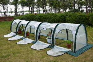新品折叠温e室暖房 花房  保温棚 阳台菜园 暖棚保温抗霜冻
