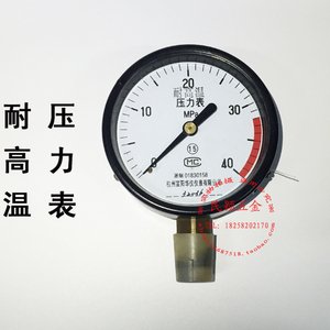 富阳华仪  耐温压力表 高A温蒸汽表 热水仪表 温度压力