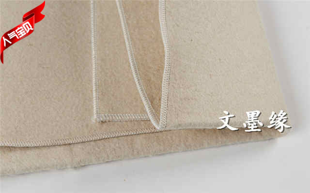 推荐人气书画用毯一级羊毛画毡宣纸书法绘画垫50X100cm